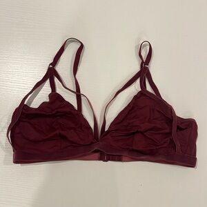 Burgundy Bralette